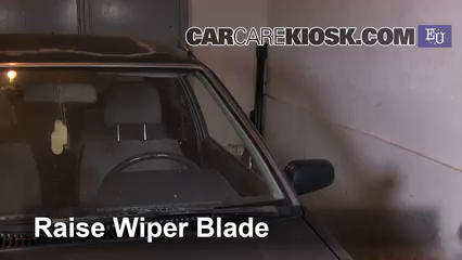 1989 Mazda 323 GLX 1.7L 4 Cyl. Diesel Windshield Wiper Blade (Front) Replace Wiper Blades